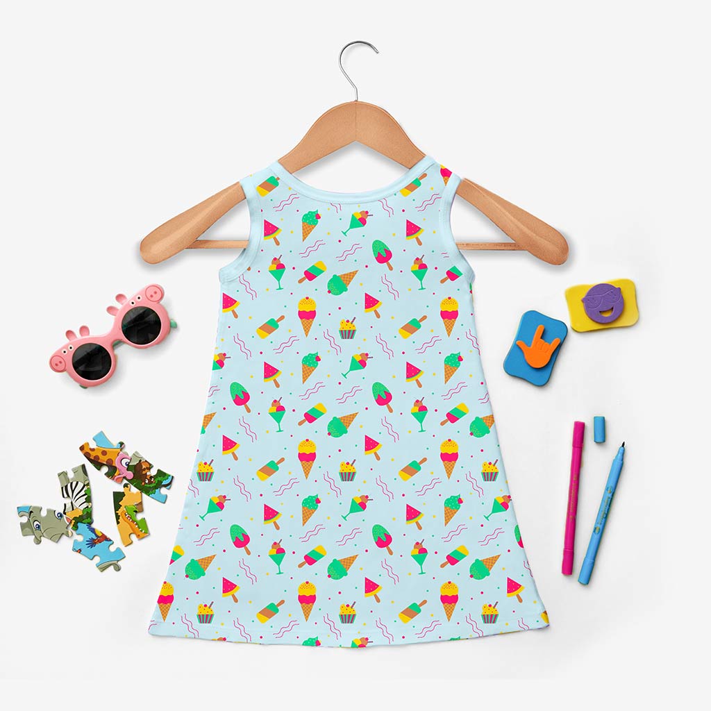 A-line Dress - Icy Treats