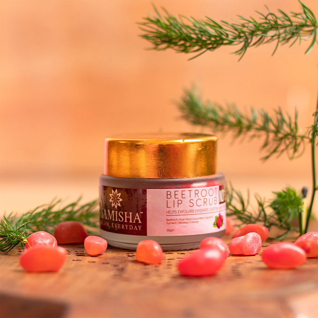 Lip Lightening Scrub | Beetroot, Liquorice For Supple And Bright Lips, 30 Gm