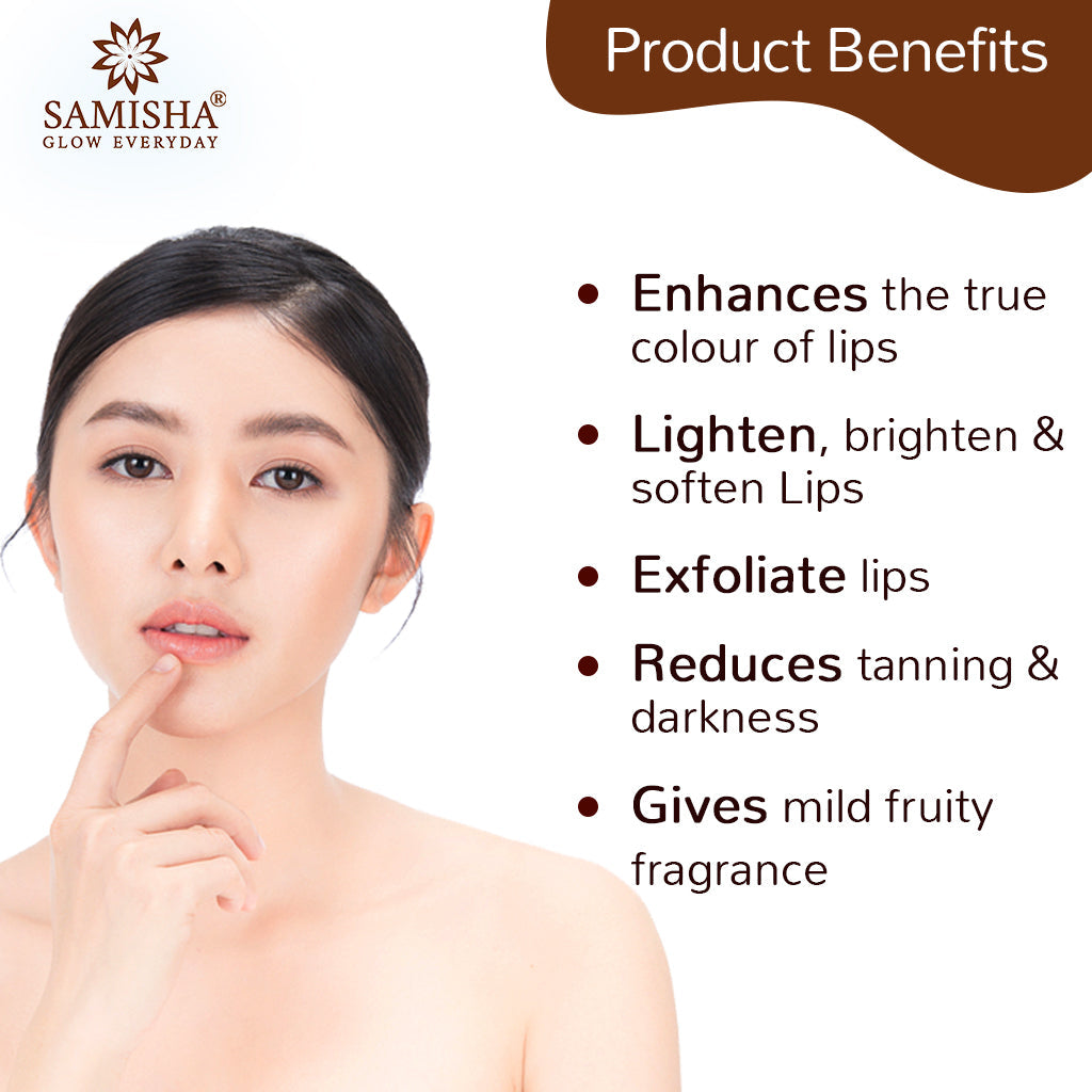 Lip Lightening Scrub | Beetroot, Liquorice For Supple And Bright Lips, 30 Gm