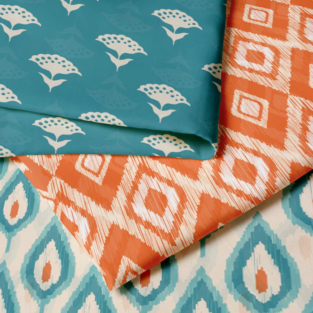 Ikat Magic Swaddle Set- Pack of 3