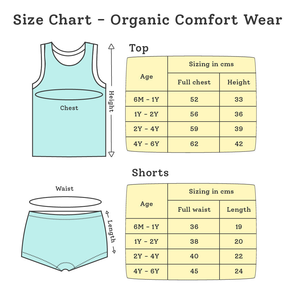 Top & Shorts Set - 2 pack - All Smiles - Furry Love