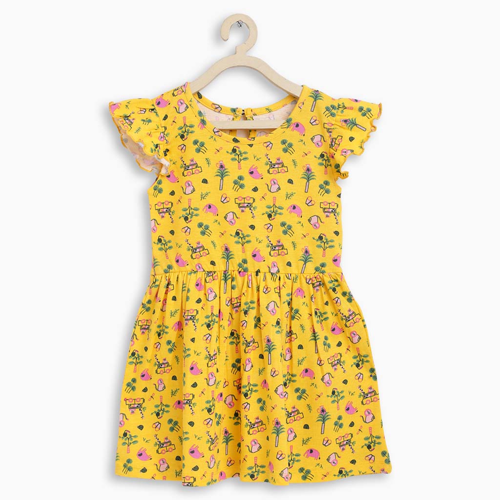 Short-Sleeve Dress - Day At Zoo