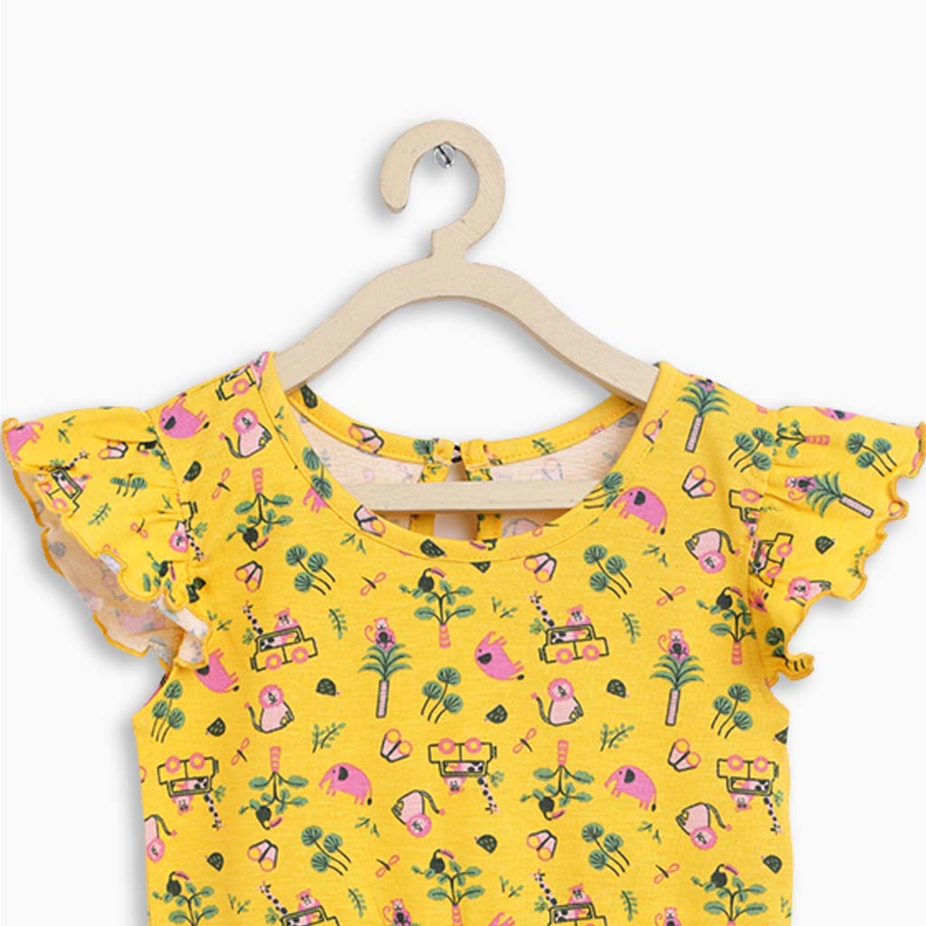 Short-Sleeve Dress - Day At Zoo