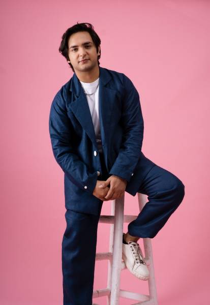 Travellin' Blues Dual Colour Hemp Shirt - S