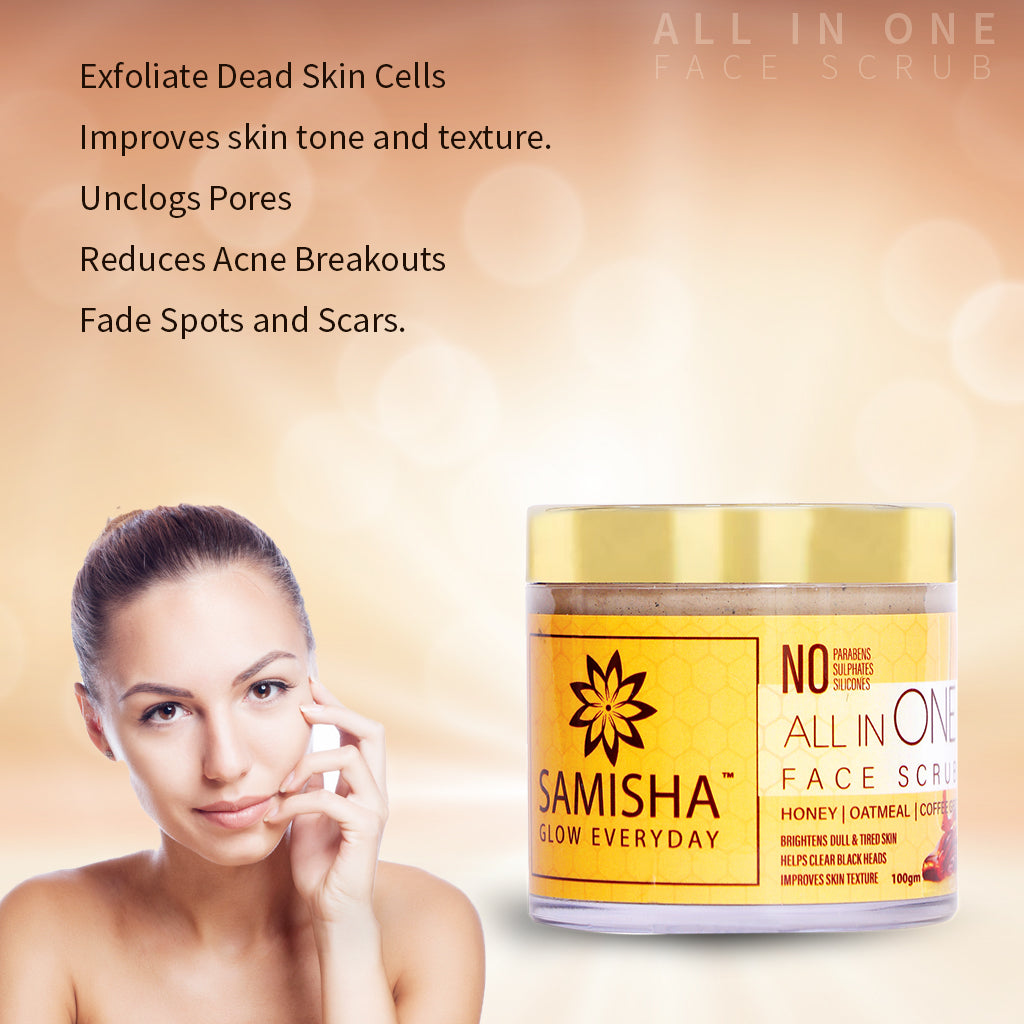 Samisha Organic Face & Lip Exfoliation Kit