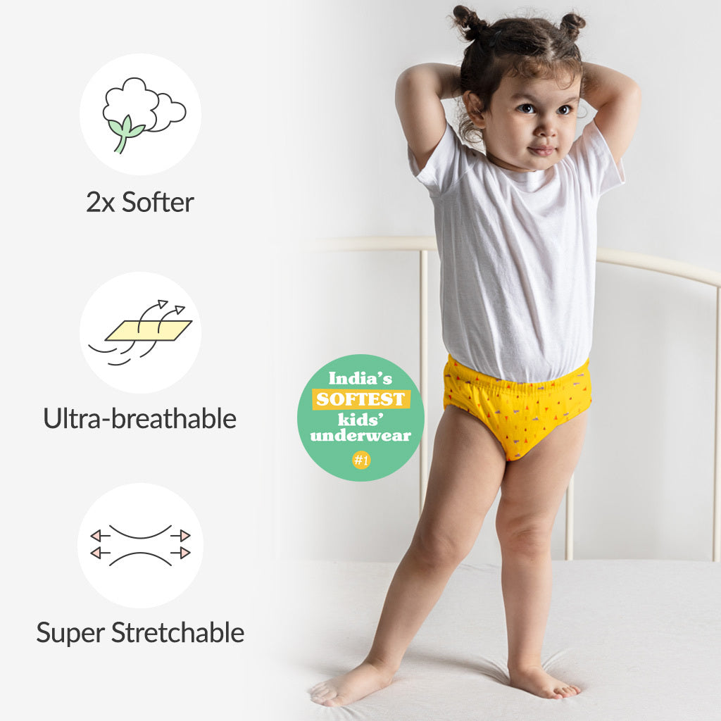 Unisex Toddler Briefs -3 Pack (Woody Goody)