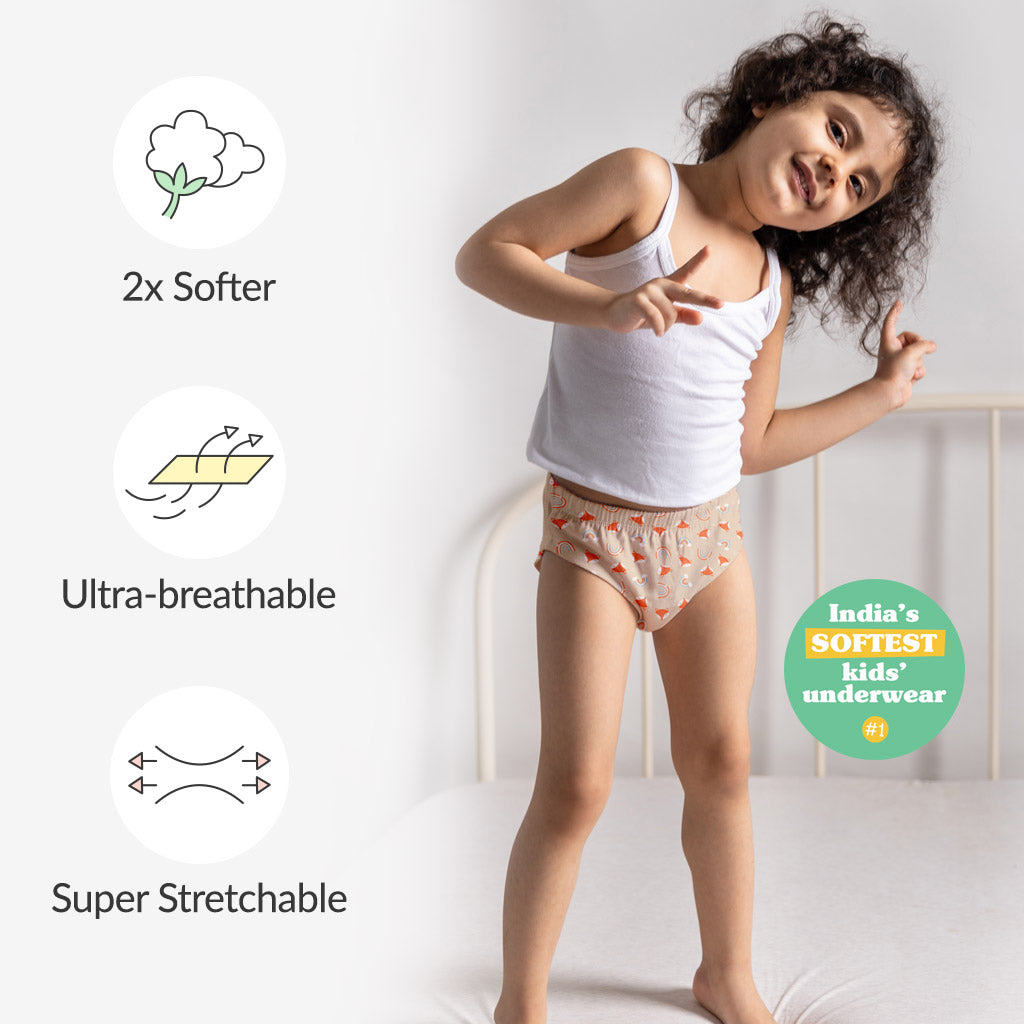 Young Girl Briefs -3 Pack (Woody Goody)