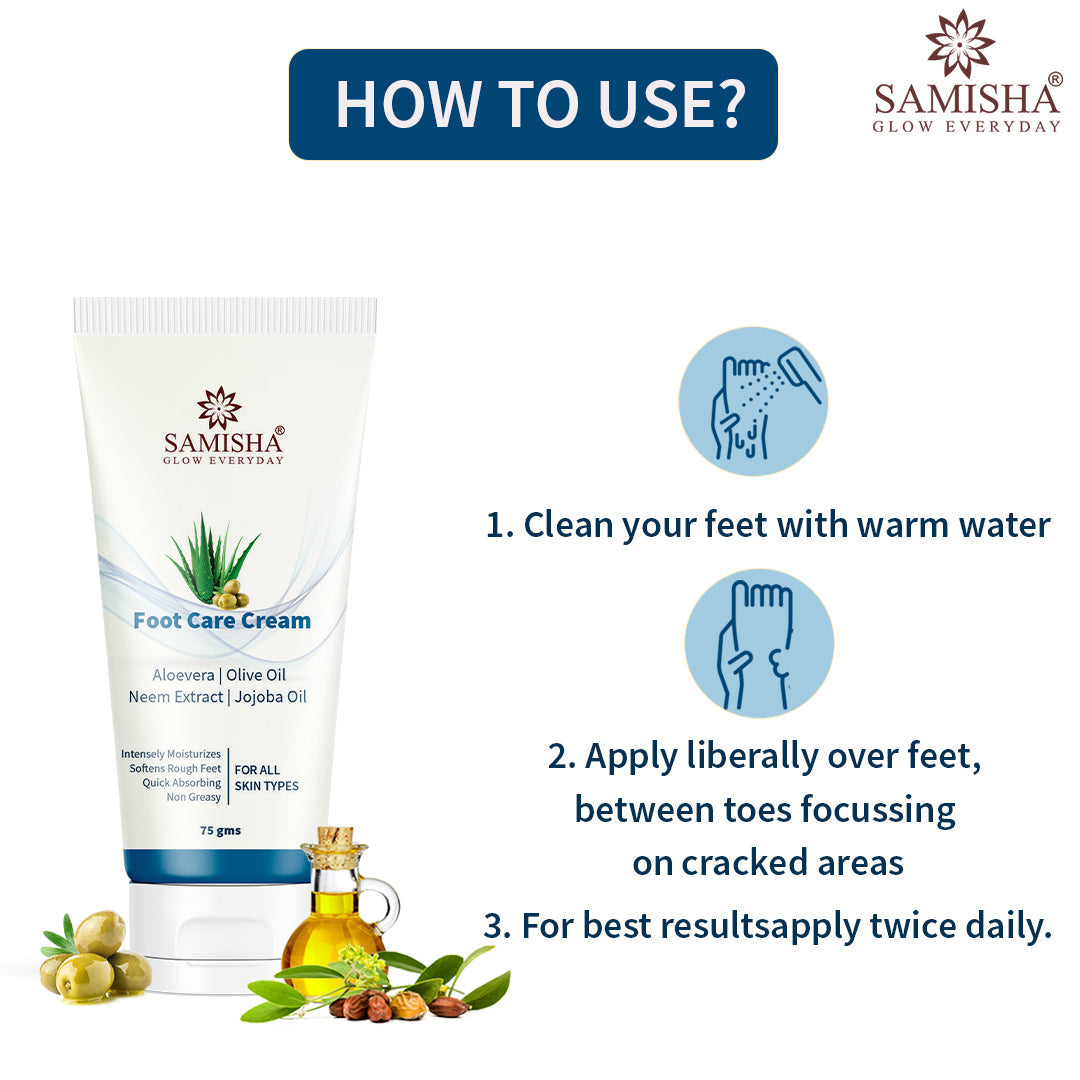 Remedial Foot Care Cream For Cracks And Tanned Skin | Moisturizer For Feet, 75GM