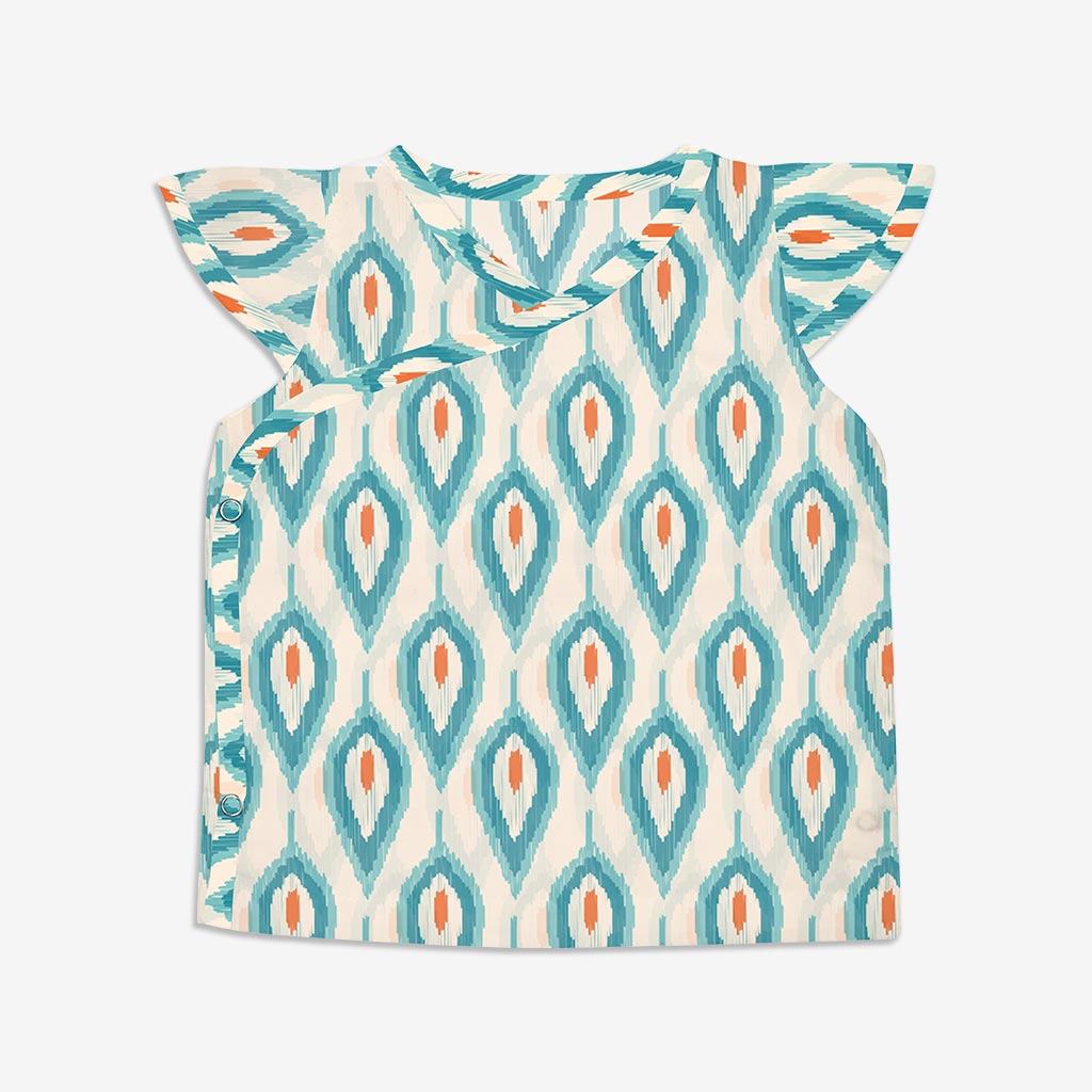 Mulmul Jhabla - Ikat Magic Collection