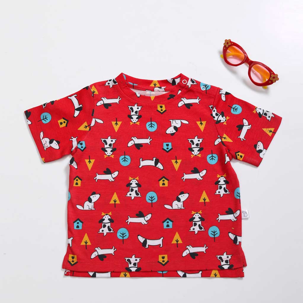 Short Sleeve Tee - 2 pack - Furry Love - Lil Builder