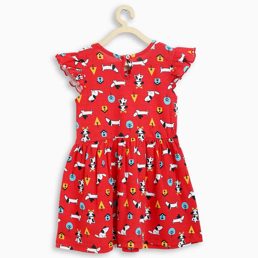 Short-Sleeve Dress - Furry Love