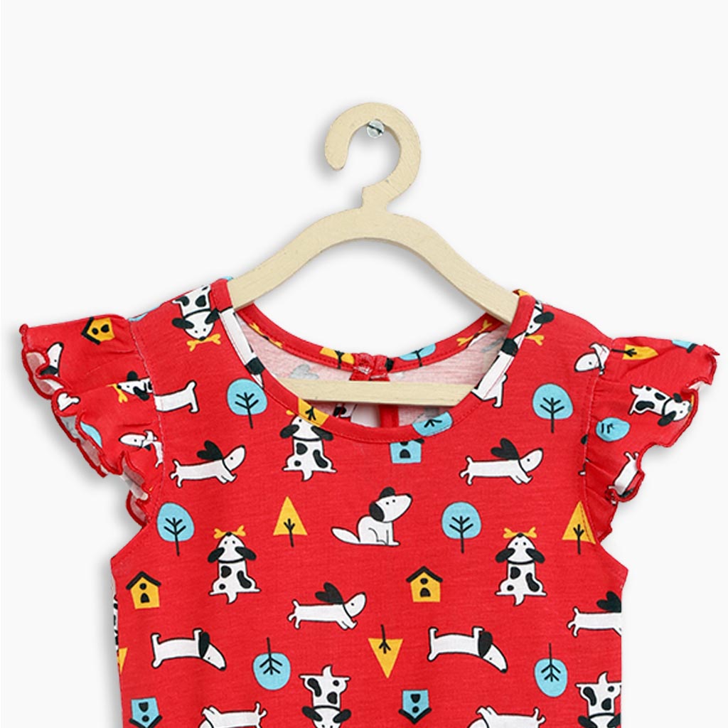 Short-Sleeve Dress - 2 pack - Furry Love - Day At Zoo