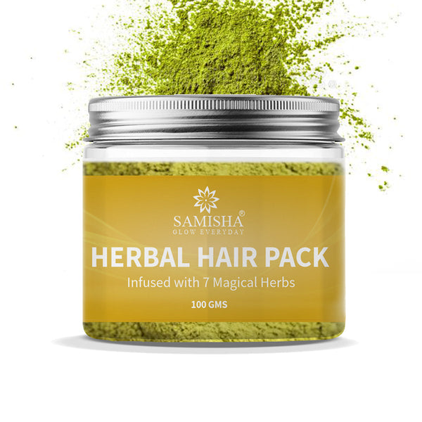 Herbal Hair Pack - Reduces Hair fall - 100 g