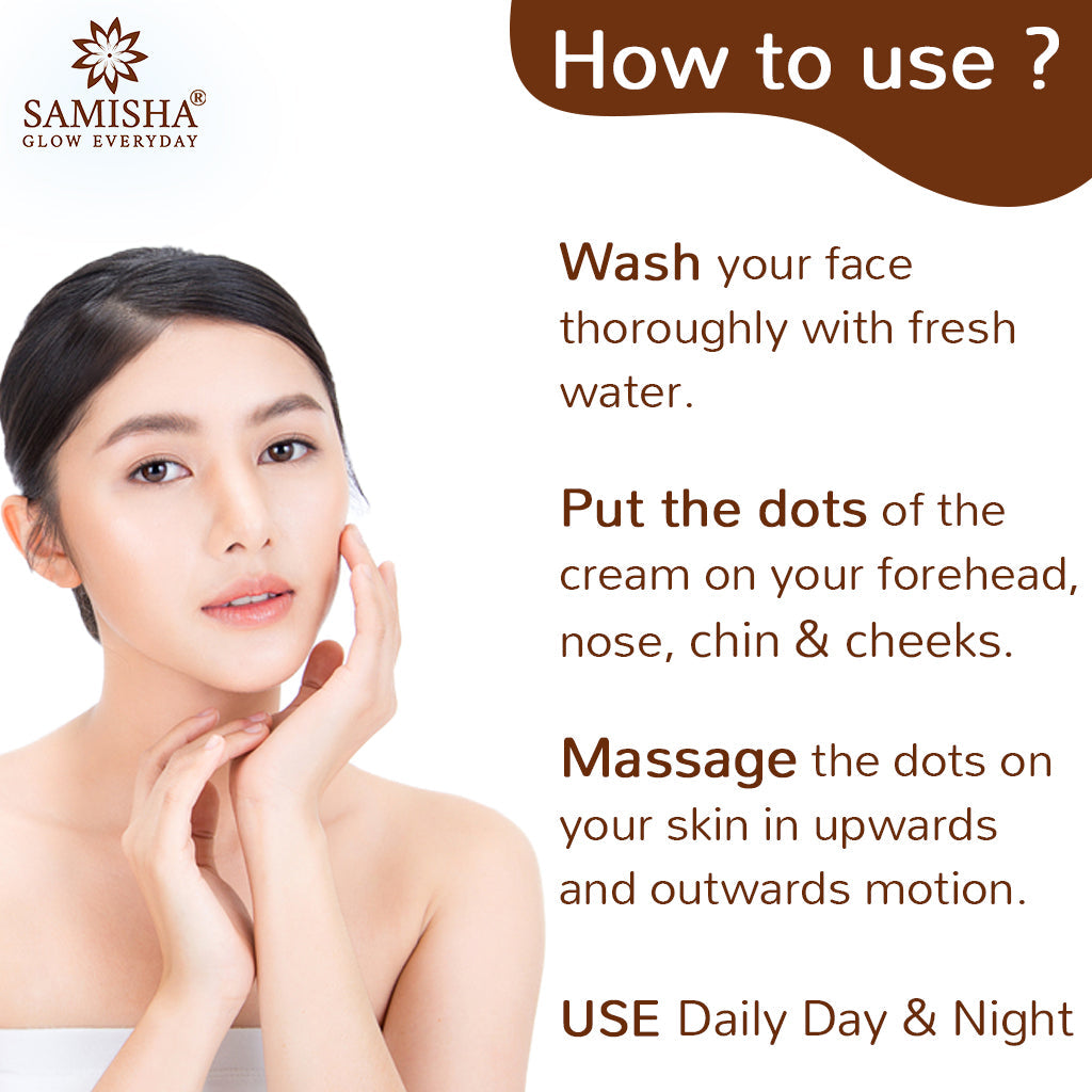 Brightening Face Cream With Anti Ageing Properties | Contains Green Tea, Rose, 50 GM