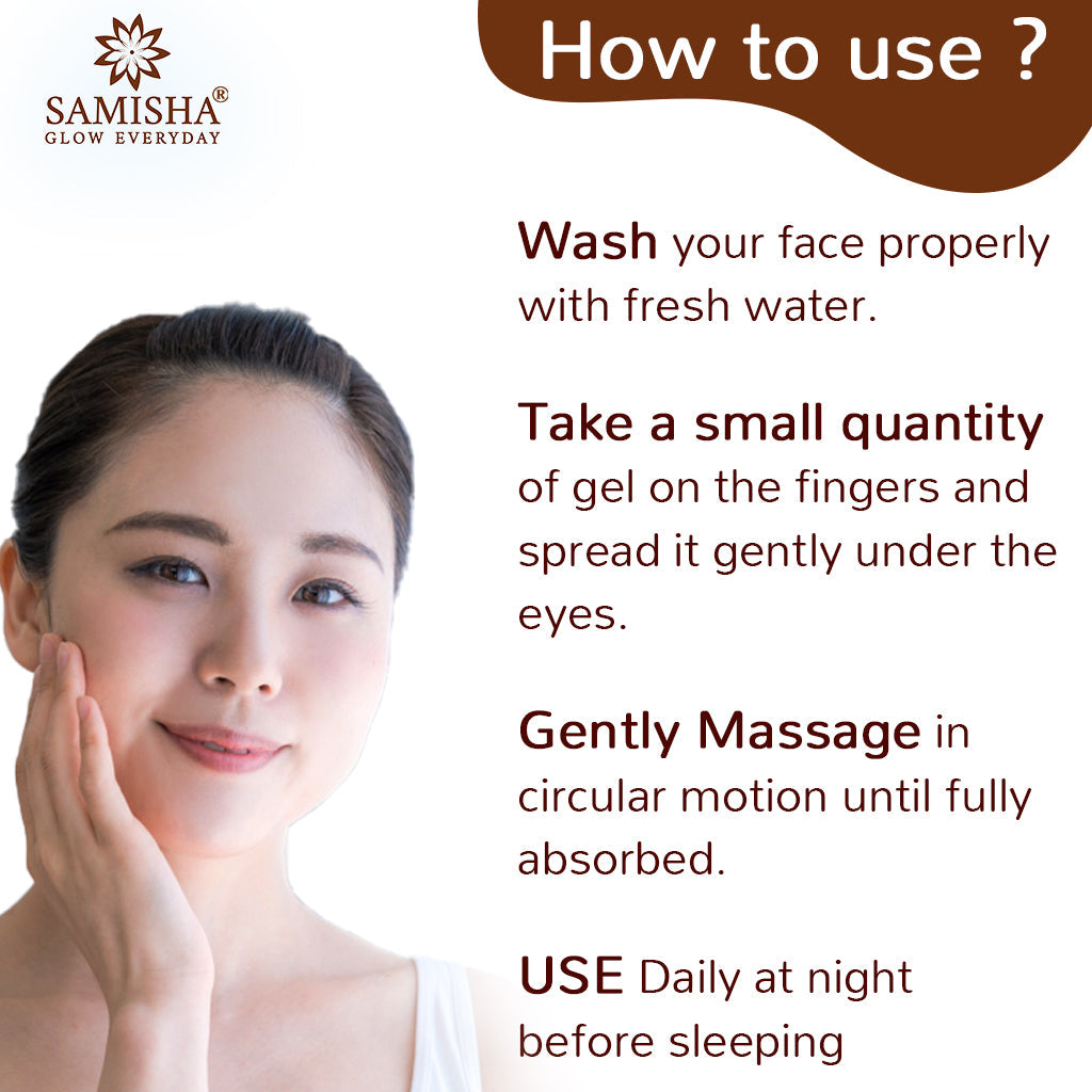 Under Eye Dark Circles Removal Cream, With Cucumber | Removes Wrinkles, 30 GM