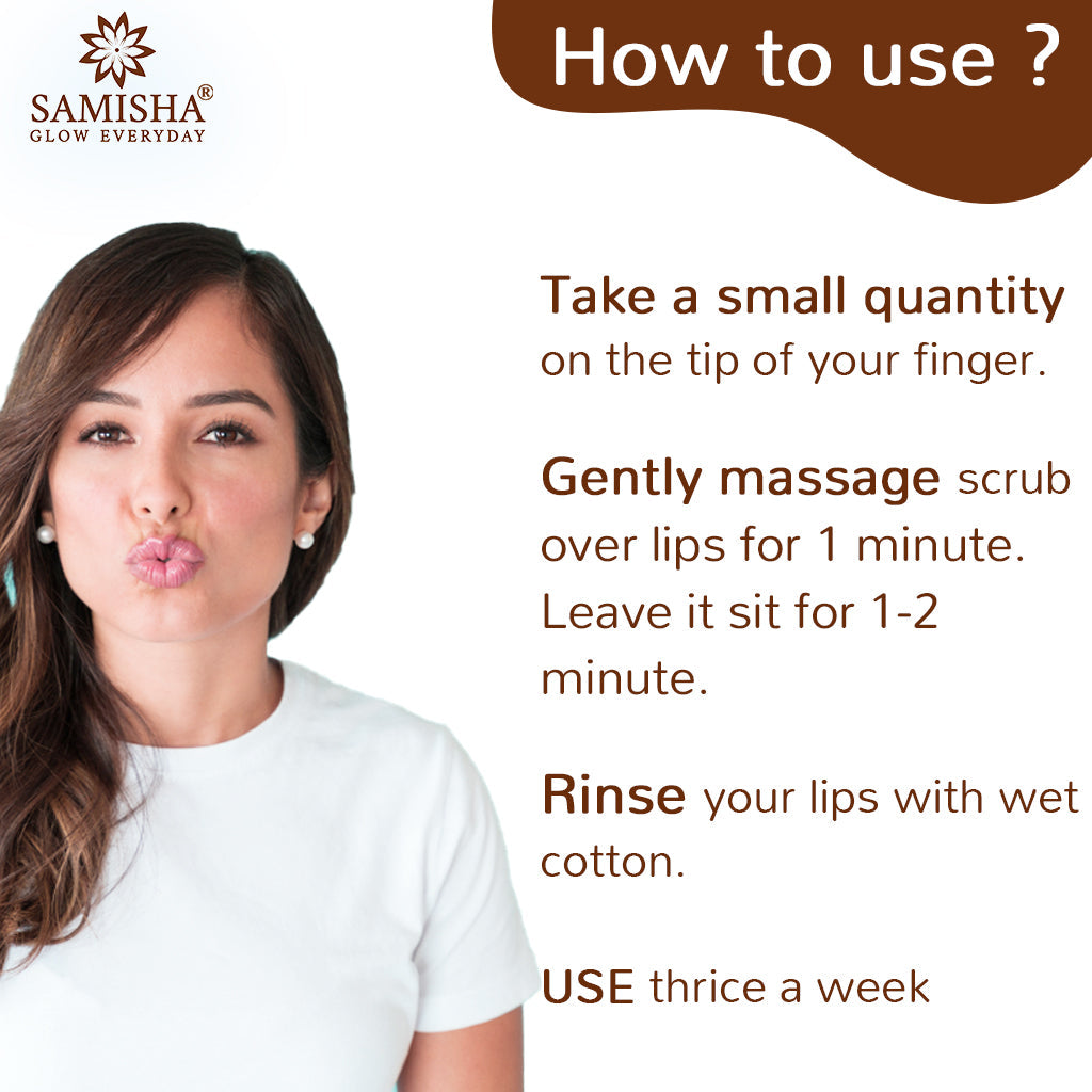 Lip Lightening Scrub | Beetroot, Liquorice For Supple And Bright Lips, 30 Gm