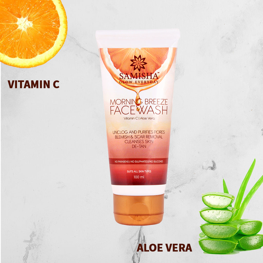 Organic Face Wash For Glowing and Brightening Skin, 100 Ml