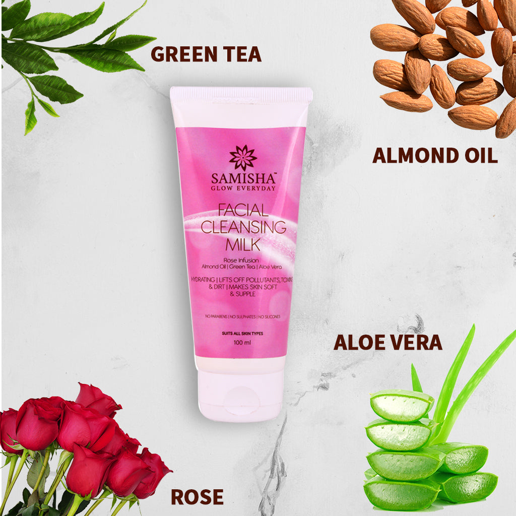 Hydrating & Gentle Pore Cleanser Cleansing Milk For Deep Cleansing, Soft, Supple & Glowing Skin, 100 ML