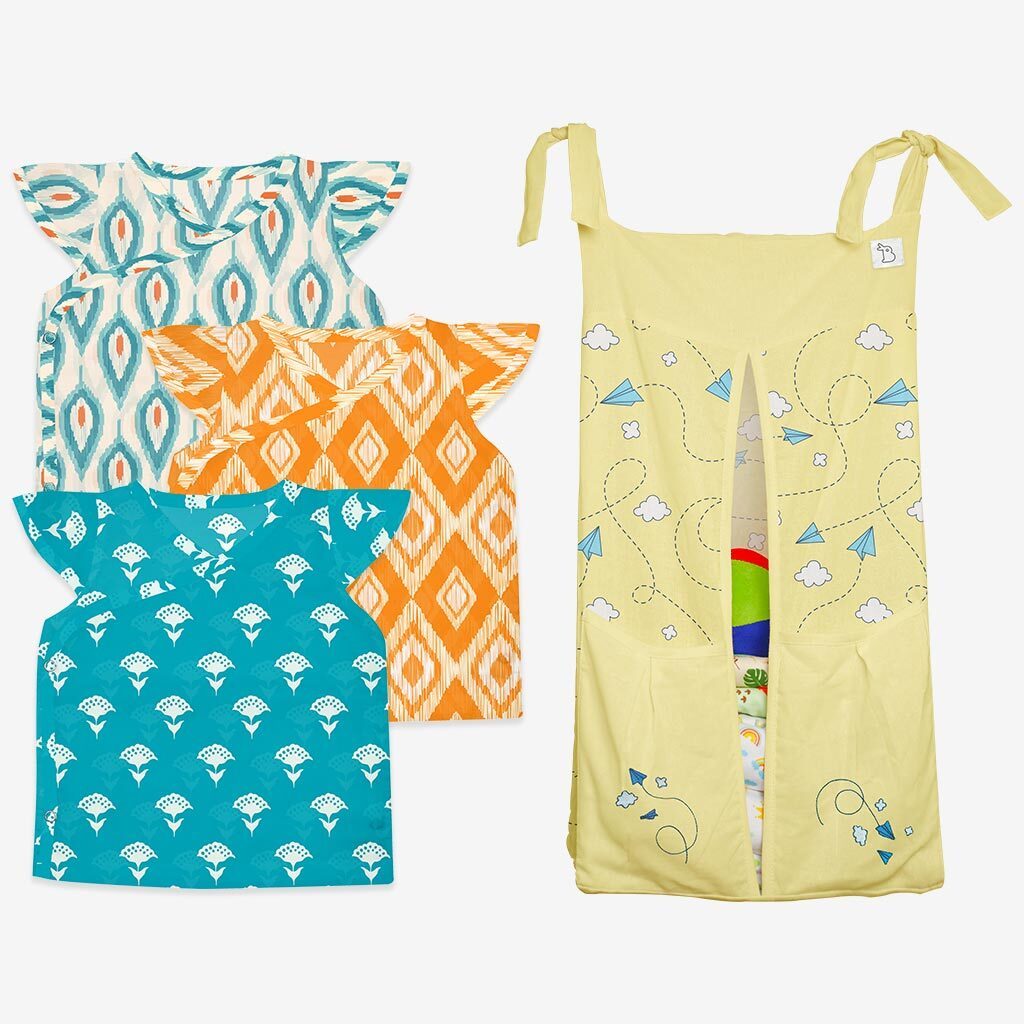 3 Jhablas + 1 Multipurpose Organiser