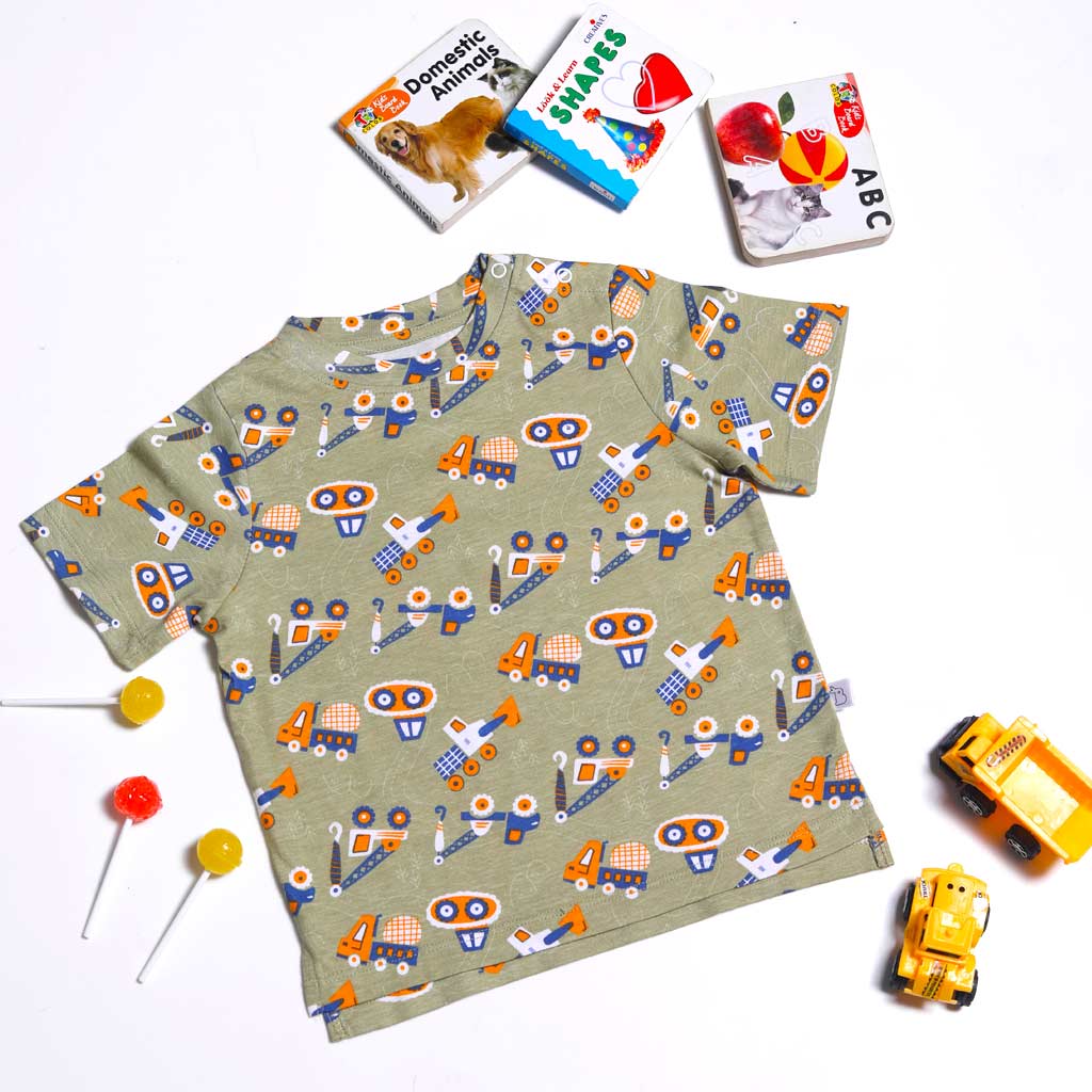 Short Sleeve Tee - 2 pack - Furry Love - Lil Builder