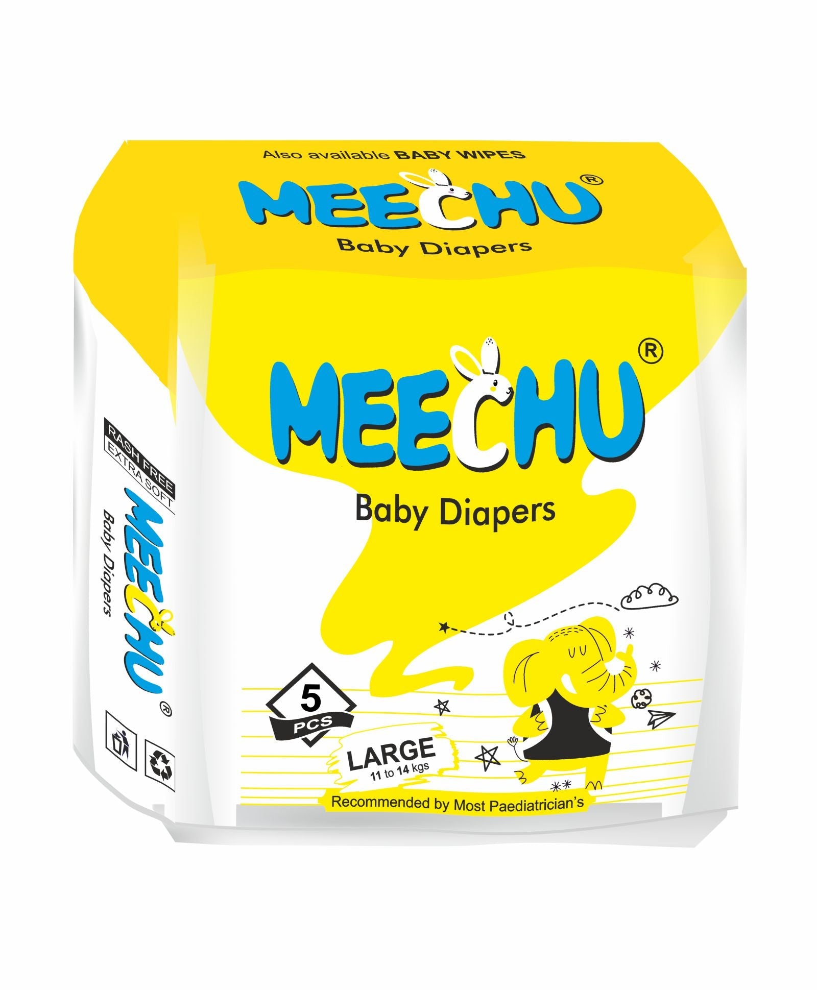 MEECHU BABY DIAPERS LARGE