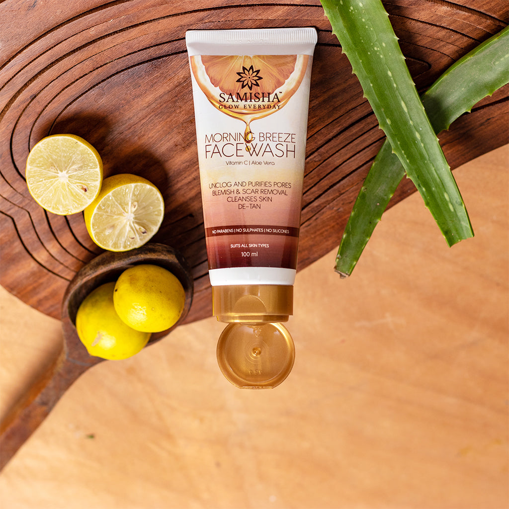 Organic Face Wash For Glowing and Brightening Skin, 100 Ml