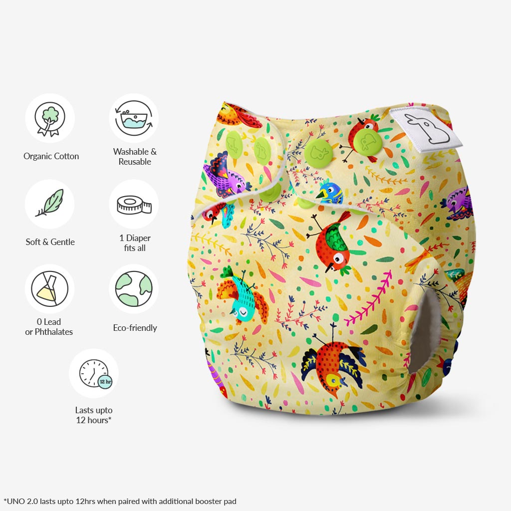 Nestling Freesize UNO 2.0 | Diapers for kids 