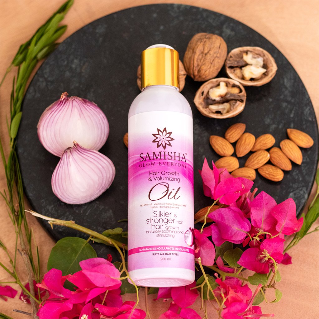 Samisha Organic Red Onion Ultimate Hair Care Regime (Shampoo+Hair Oil) - 400 ML
