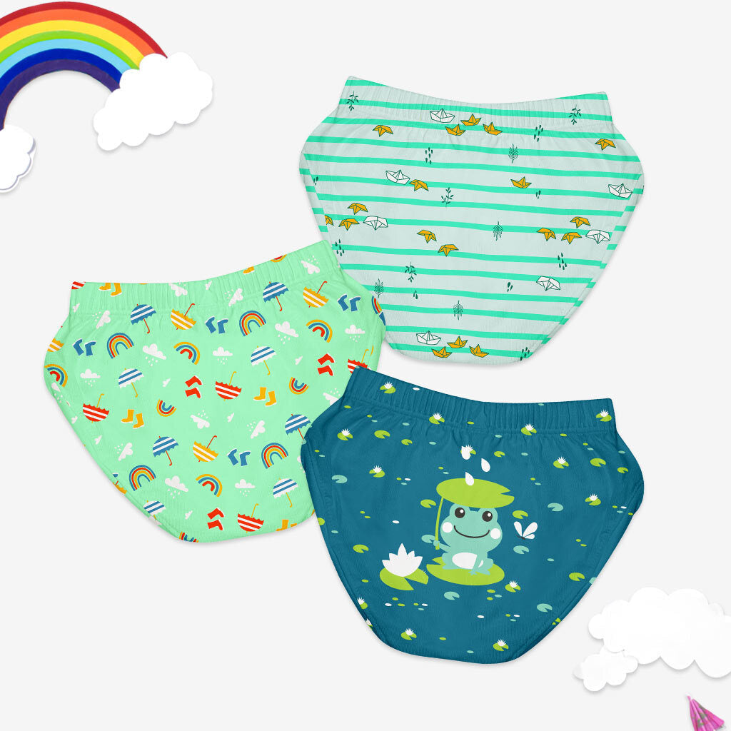 Choose Print and Size for Pack of 3 Briefs