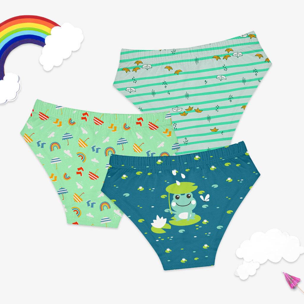 Choose Print and Size for Toddler Briefs - Pack of 3