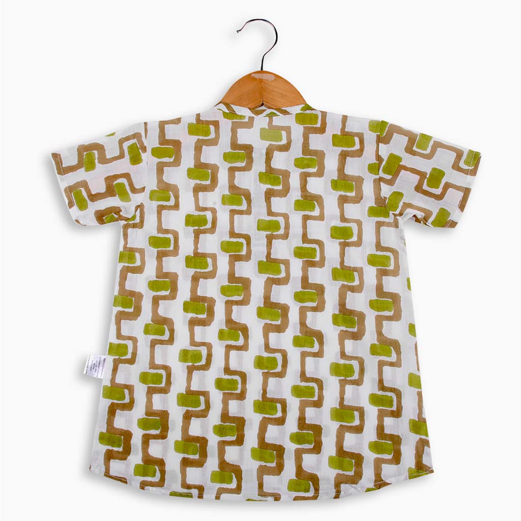 Short Sleeve Kurta - Saplings