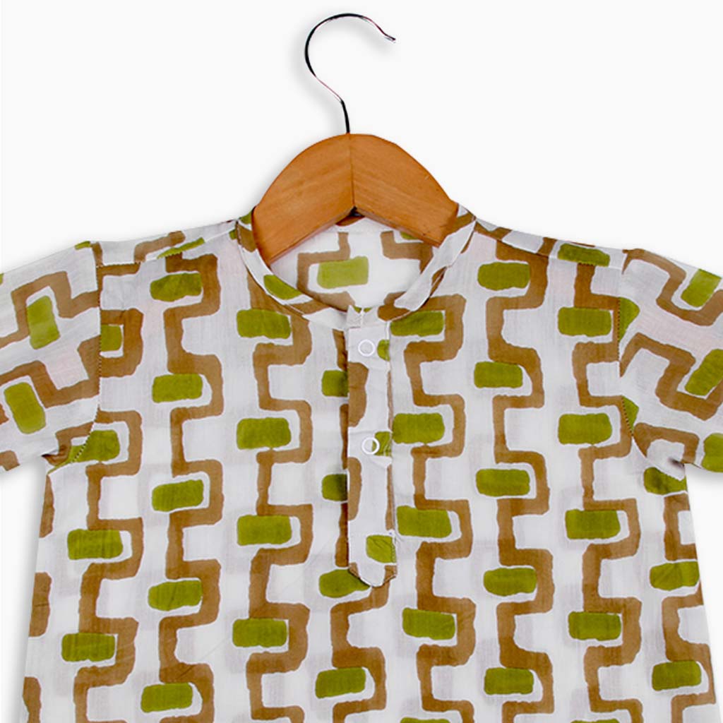 Short Sleeve Kurta - Saplings