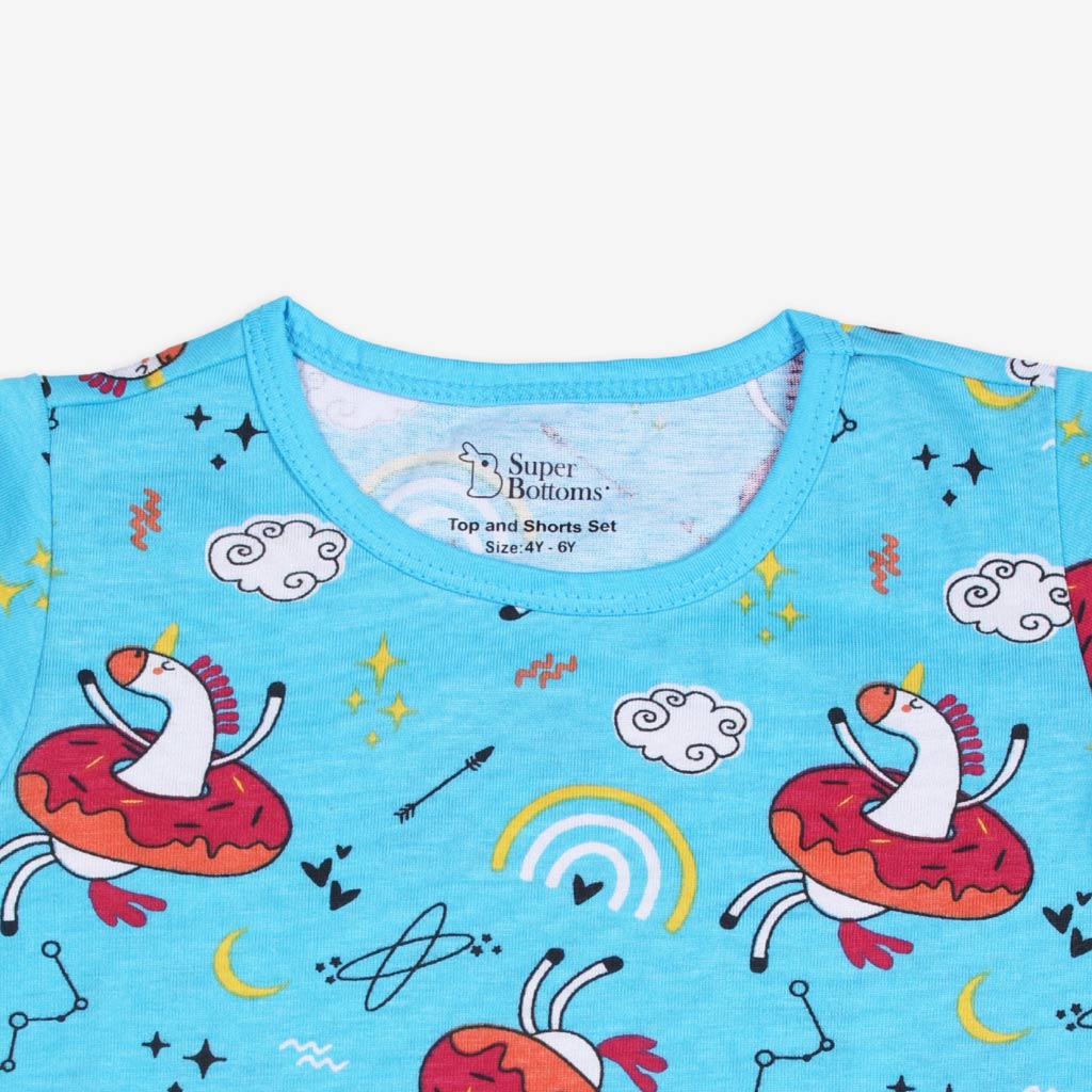 Short Sleeve Top & Shorts Set - Dancing Dreams