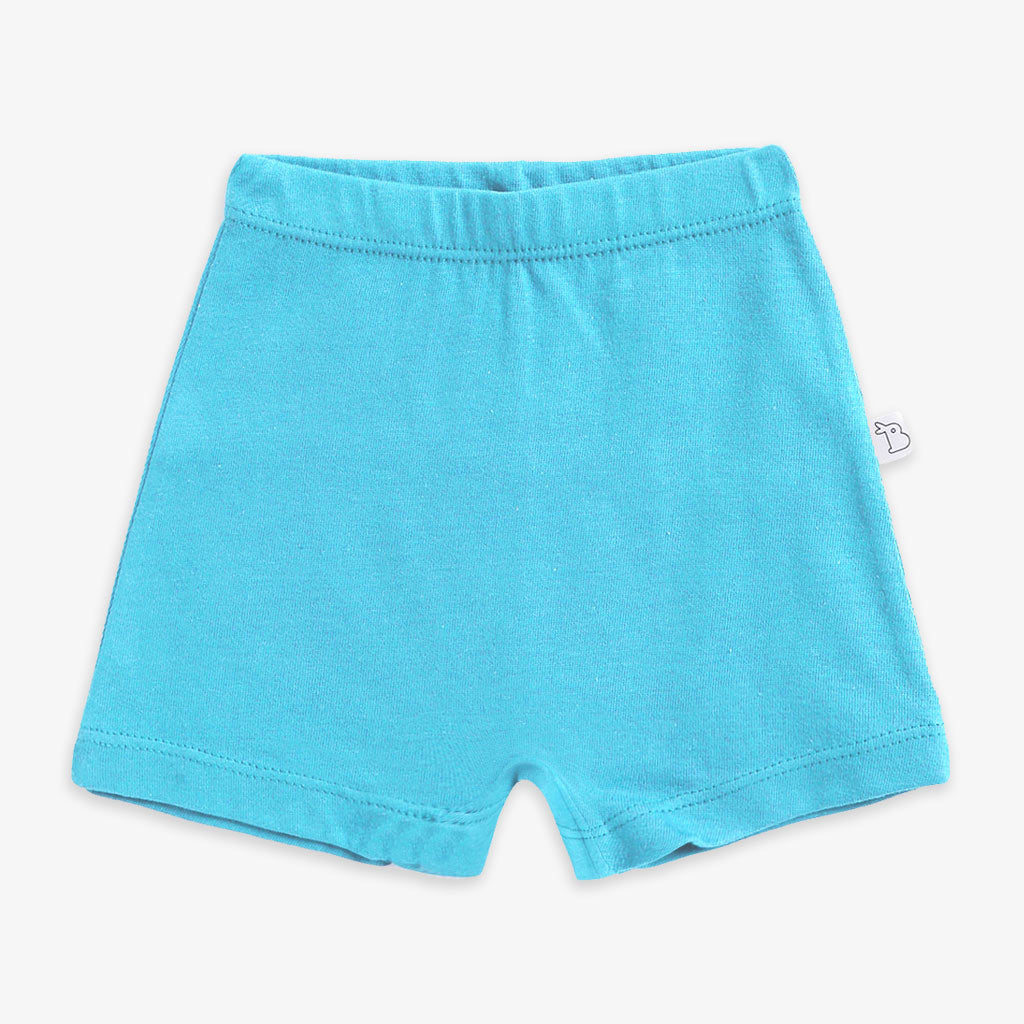 Short Sleeve Top & Shorts Set - Tie-Dye Blue