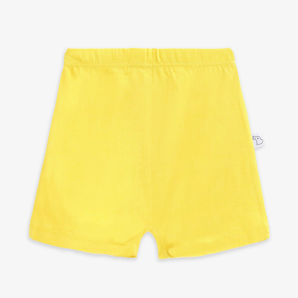 Short Sleeve Top & Shorts Set - Waves & Badges