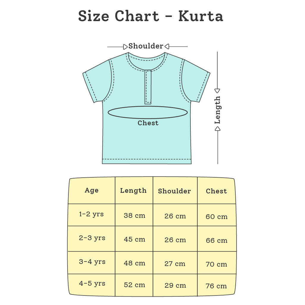 Short Sleeve Kurta - 3 pack - Blissful Brown - Maroon Dance- Grey in Harmony