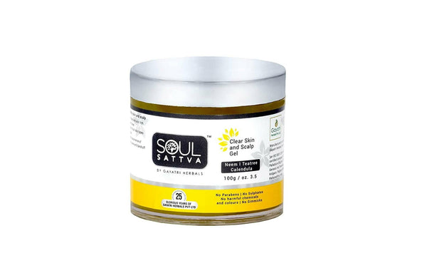 Soul Sattva Clear Skin and Scalp Gel