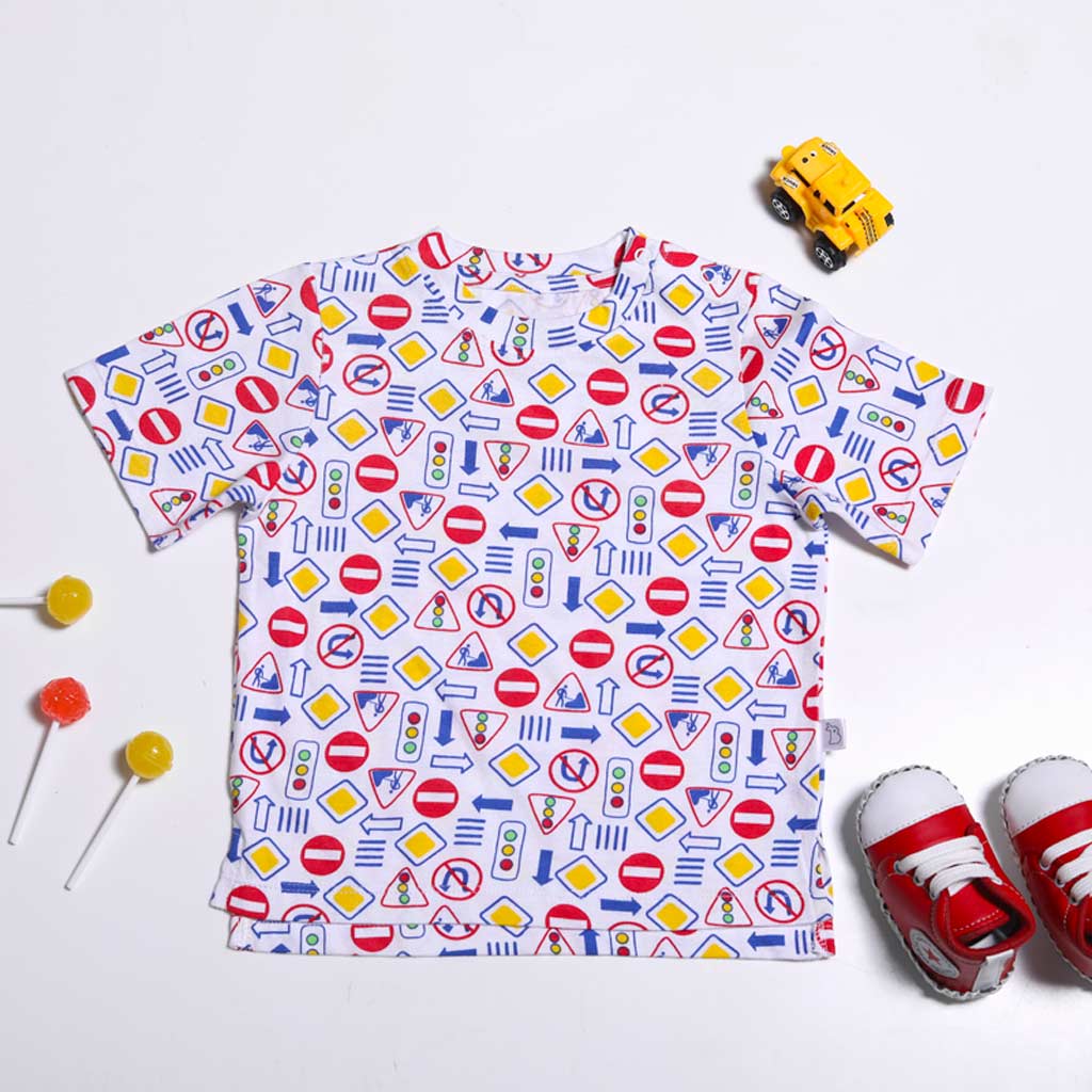 Short Sleeve Tee - 2 pack - Planet Unicorn - Street Signs