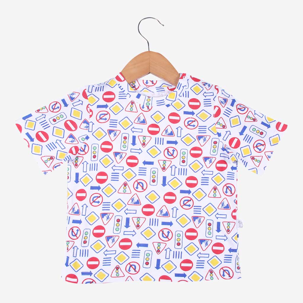 Short Sleeve Tee - 2 pack - Planet Unicorn - Street Signs