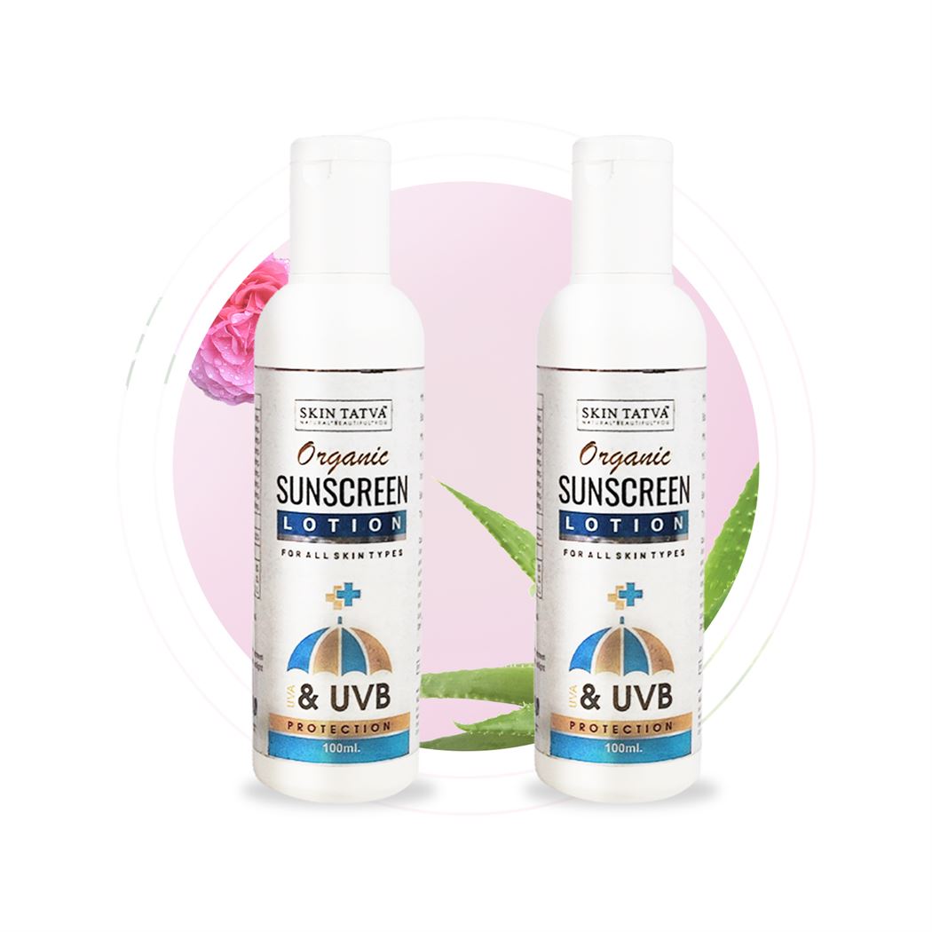 SKIN TATVA SUNSCREEN LOTION 100ML PACK OF 2