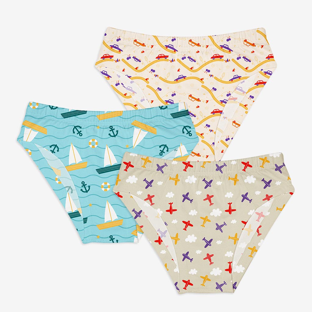 Young Boy Briefs -3 Pack (Kid's Day Out)