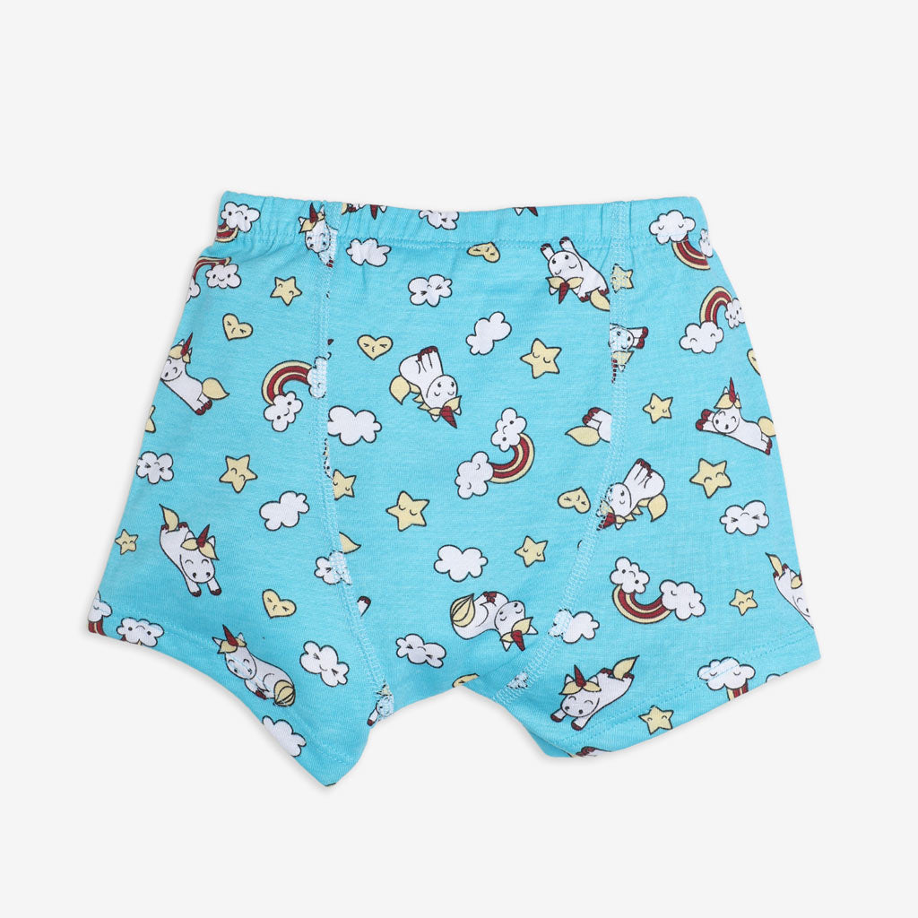 Young Boy Trunks -3 Pack (Unicorn Dreams)