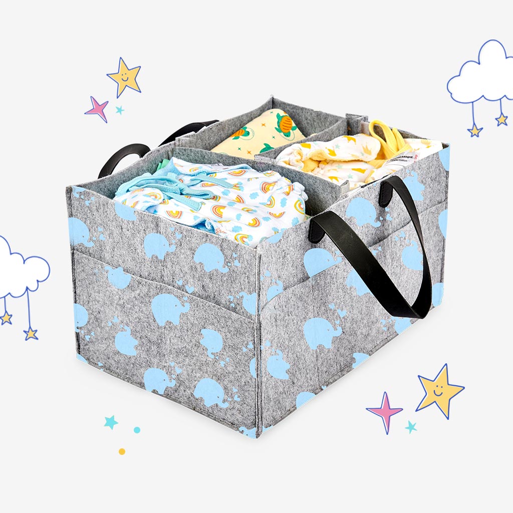 Ellie Kisses - Diaper Caddy