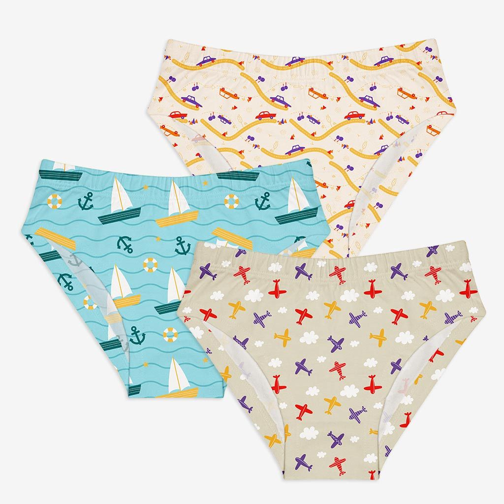 Young Girl Briefs -6 Pack (Finding Dino - Kid's Day Out)