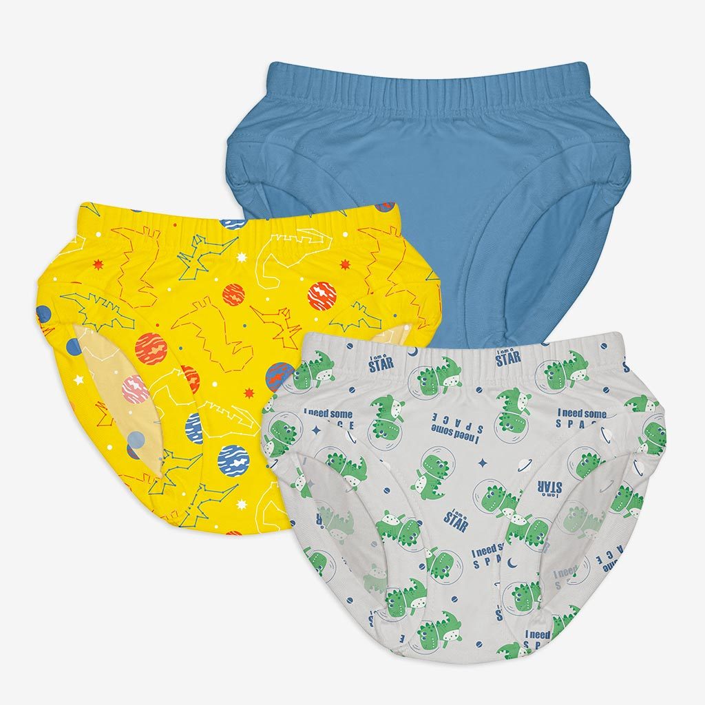 Unisex Toddler Briefs -9 Pack (Finding Dino - Kid's Day Out - Sea-saw)