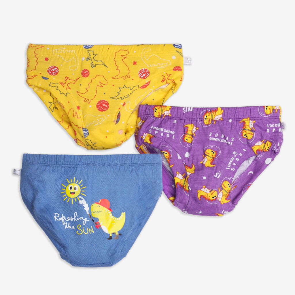 Unisex Toddler Briefs -6 Pack (Paws Only - Finding Dino 2.0)