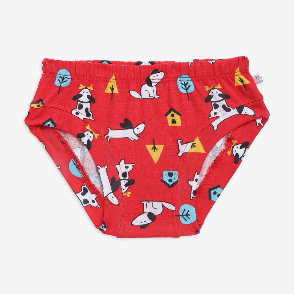 Unisex Toddler Briefs -3 Pack (Paws Only)