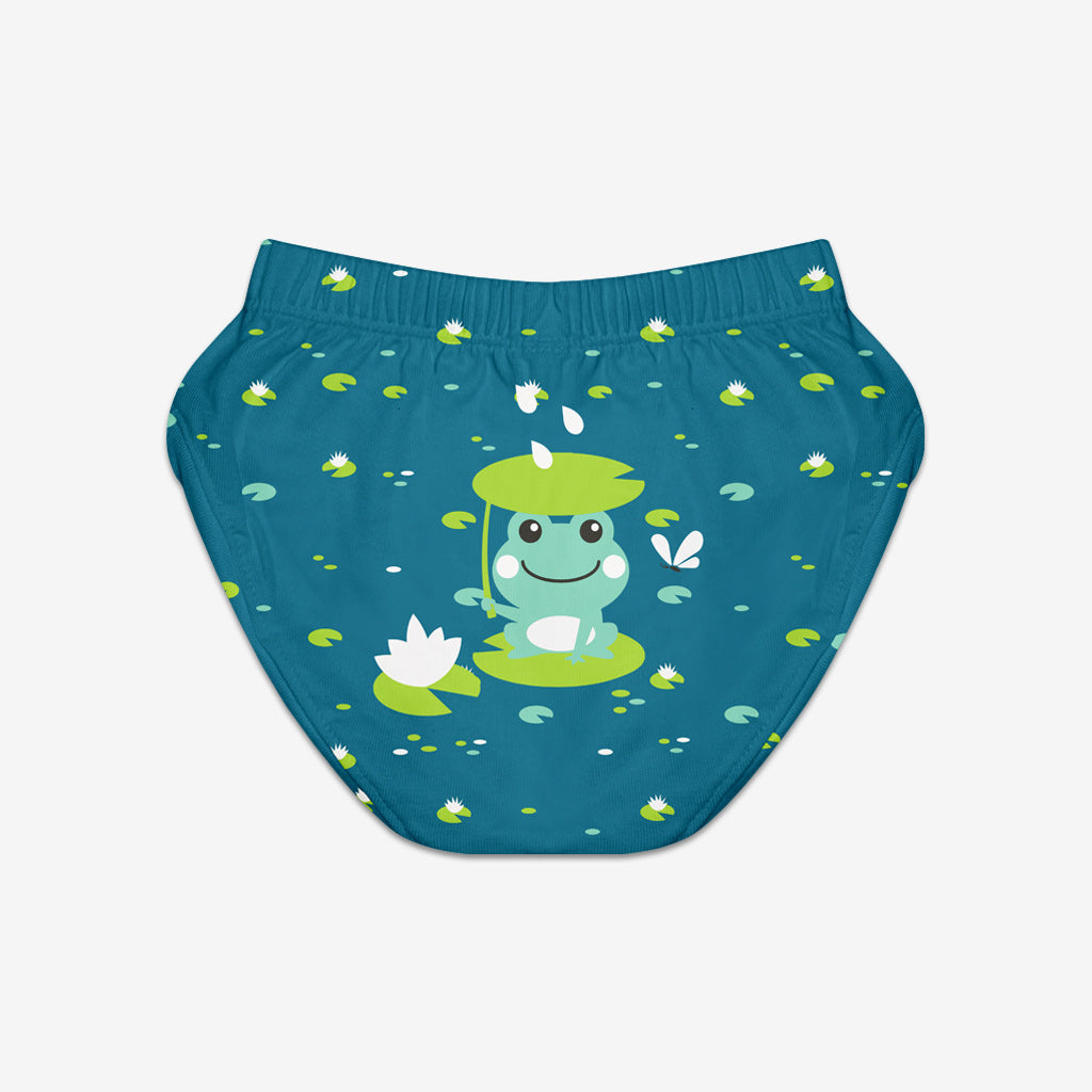 Unisex Toddler Briefs -3 Pack (Rainy Poppins)
