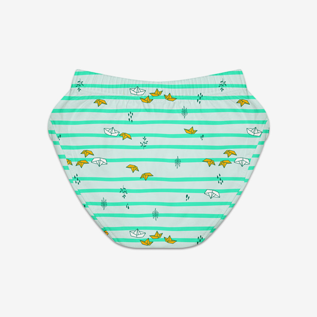 Unisex Toddler Briefs -3 Pack (Rainy Poppins)