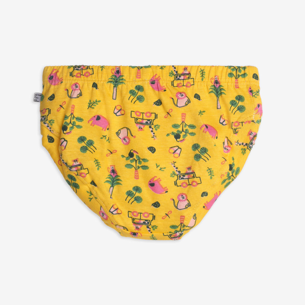 Unisex Toddler Briefs -3 Pack (Travel Tales)